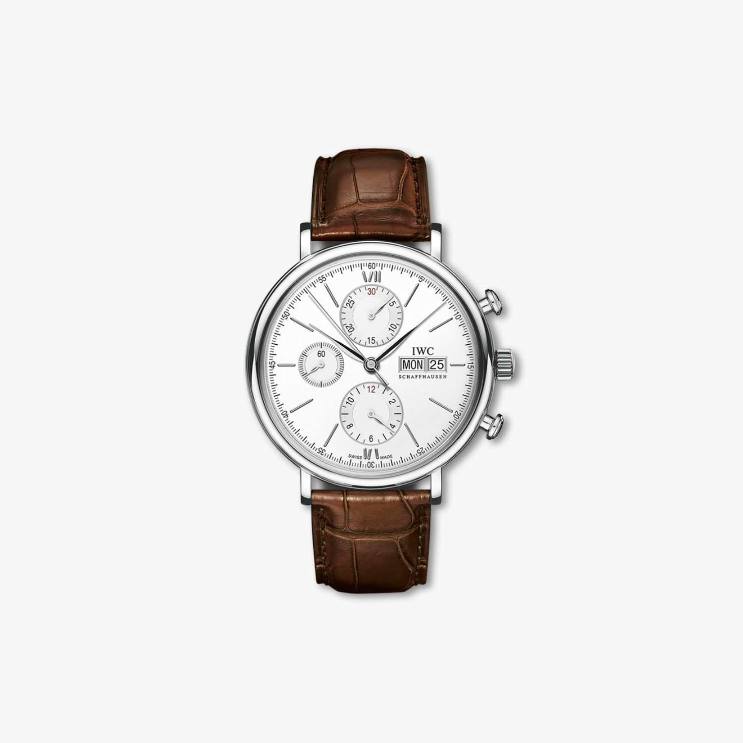 Automatic, stainless steel watch Chronograph | IWC ...