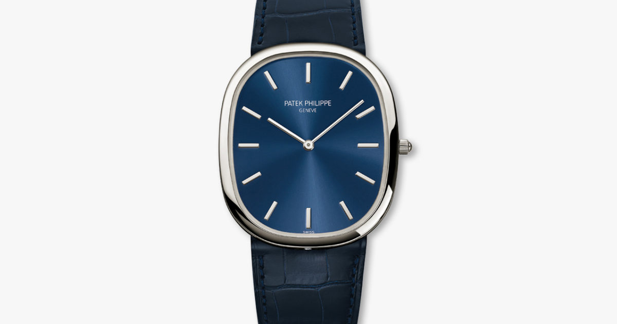 Golden Ellipse In Platinum Patek Philippe Luxury Watches Maison De Greef