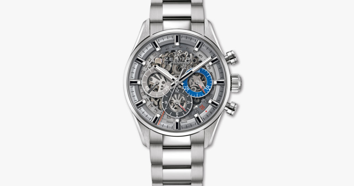 Automatic Stainless Steel 38 Mm Watch Chronograph El Primero